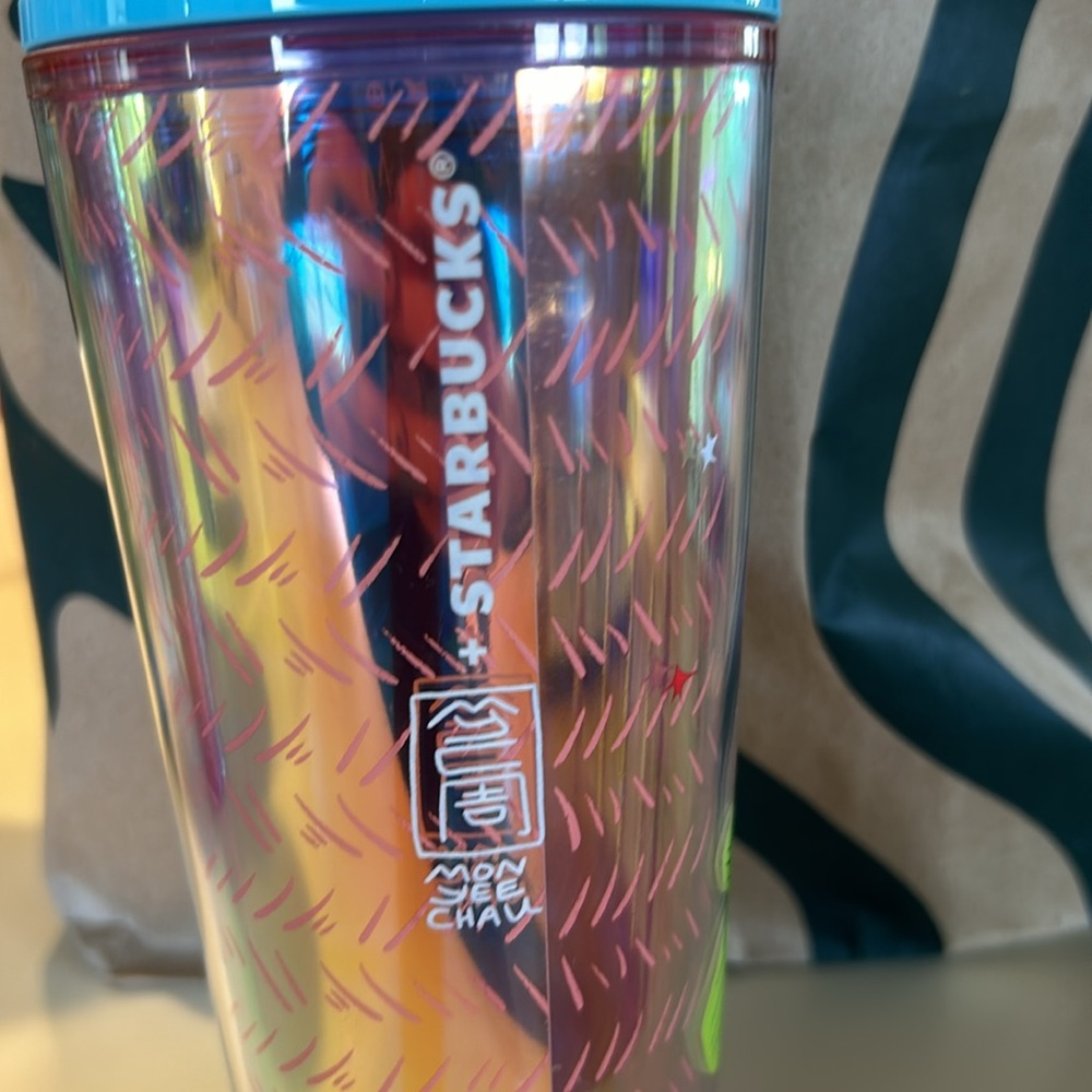 Mon Yee Chau limited edition cold to go tumbler, 24oz, spring 2024 - Picture 3 of 4